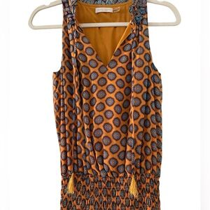 Ramy Brook Printed Keren Dress in Buttercup Combo – Size XS